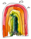 Day 49 Rainbow Notecard