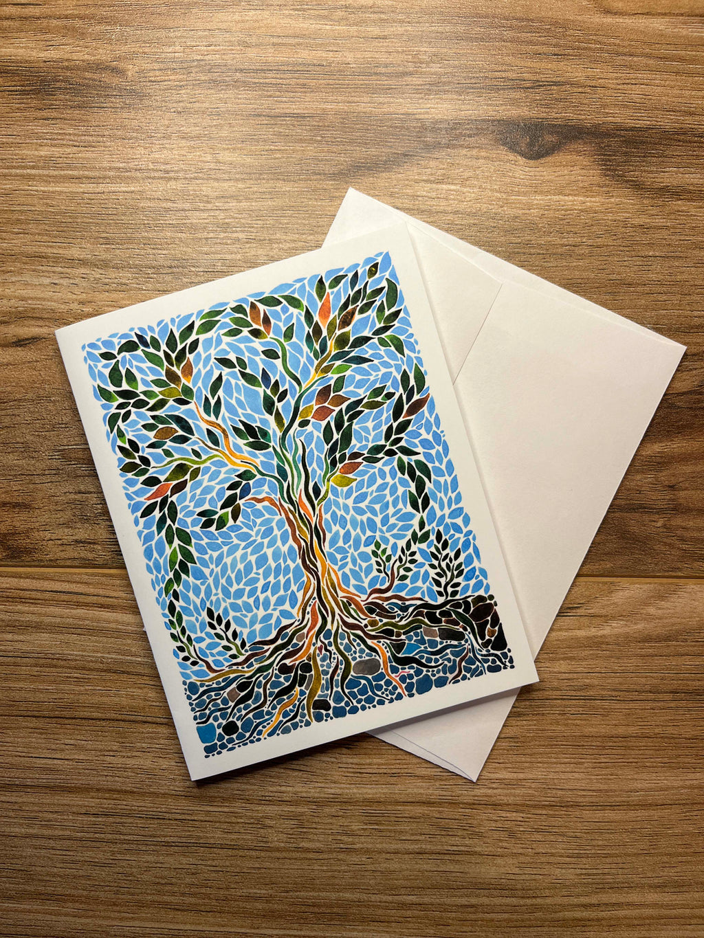 Tree Cycle Notecard